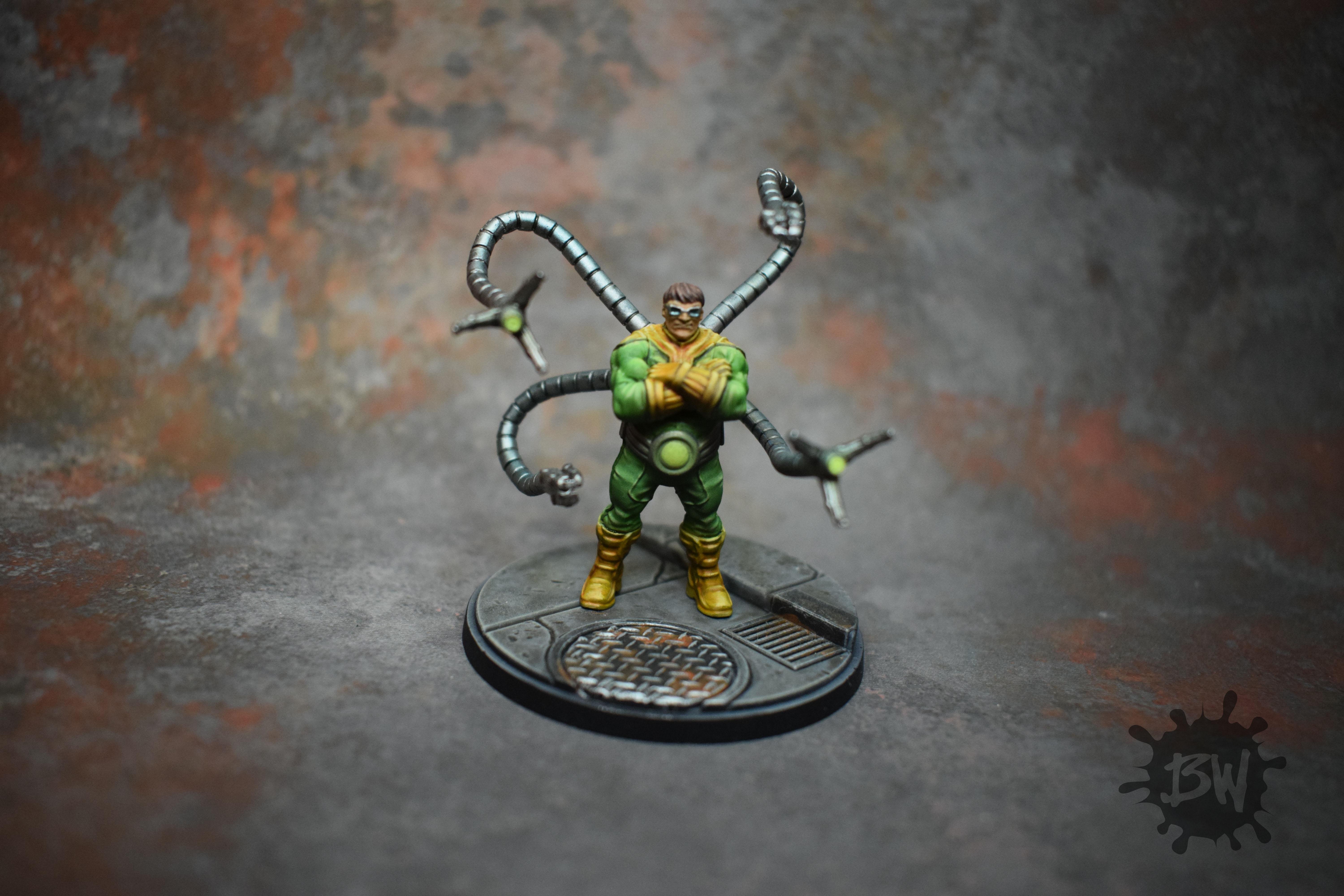 Amg Atomic Mass Games Bw Doctor Octopus Marvel Marvel Crisis